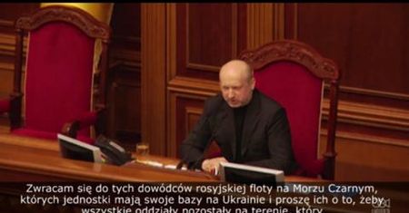 Turczynow, Jaceniuk i ambasador USA komentują zajęcie budynków rządowych na Krymie
