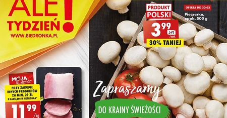 Biedronka gazetka od 28.03. Promocje w Biedronce od poniedziałku 28 marca