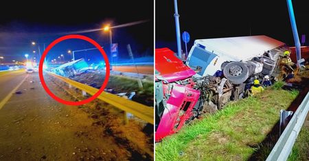 Fatalne zdarzenie na A1. Pokazali zdjęcia