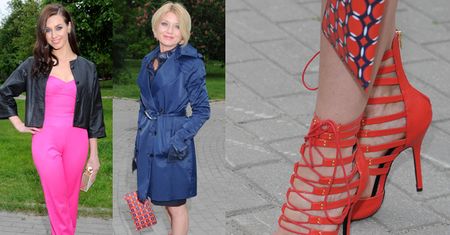 Kamińska w kombinezonie i DZIWNE BUTY Olszówki! (FOTO)