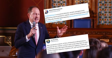 Złość w PiS. Poszło o występ ambasadora USA w TVN24