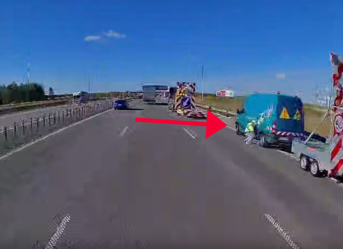 Katastrofa na A1. Nagrał chwile przed tragedią. Nie mieli szans