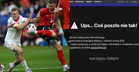 TVP zaliczyła kompromitującą wpadkę. Widzowie znów nie mogli obejrzeć meczu