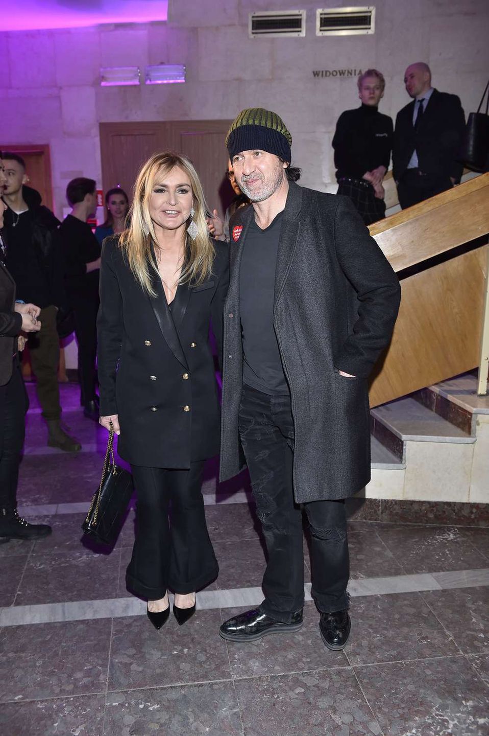 Monika Olejnik i Tomasz Ziółkowski - pokaz Mariusza Przybylskiego
