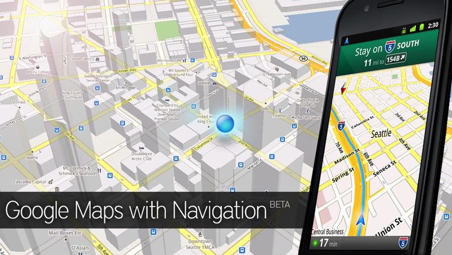 Nowa wersja Google Maps 5.4.0 w Android Markecie 1