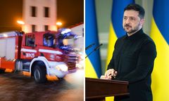 Działo się w nocy. Zagrożenie powodziowe w Elblągu, Zełenski już w USA