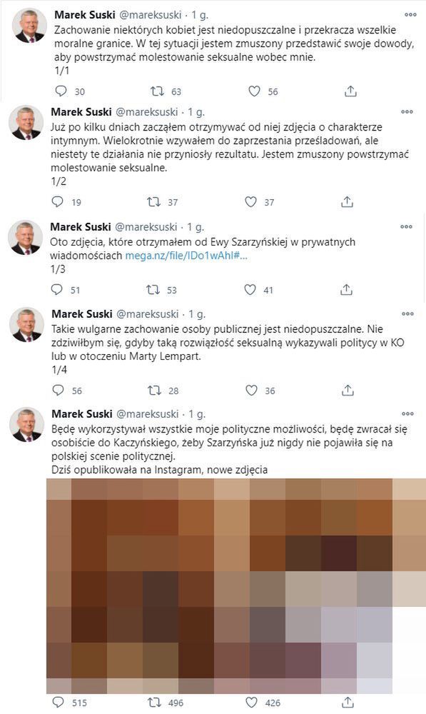 Marek Suski i Ewa Szarzyńska padli ofiarami hakerów