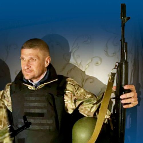 Wołodymyr Jezierski, trener młodzieżowej reprezentacji Ukrainy do lat 19. Obecnie walczy na froncie (fot. Instagram - lvivfootball)