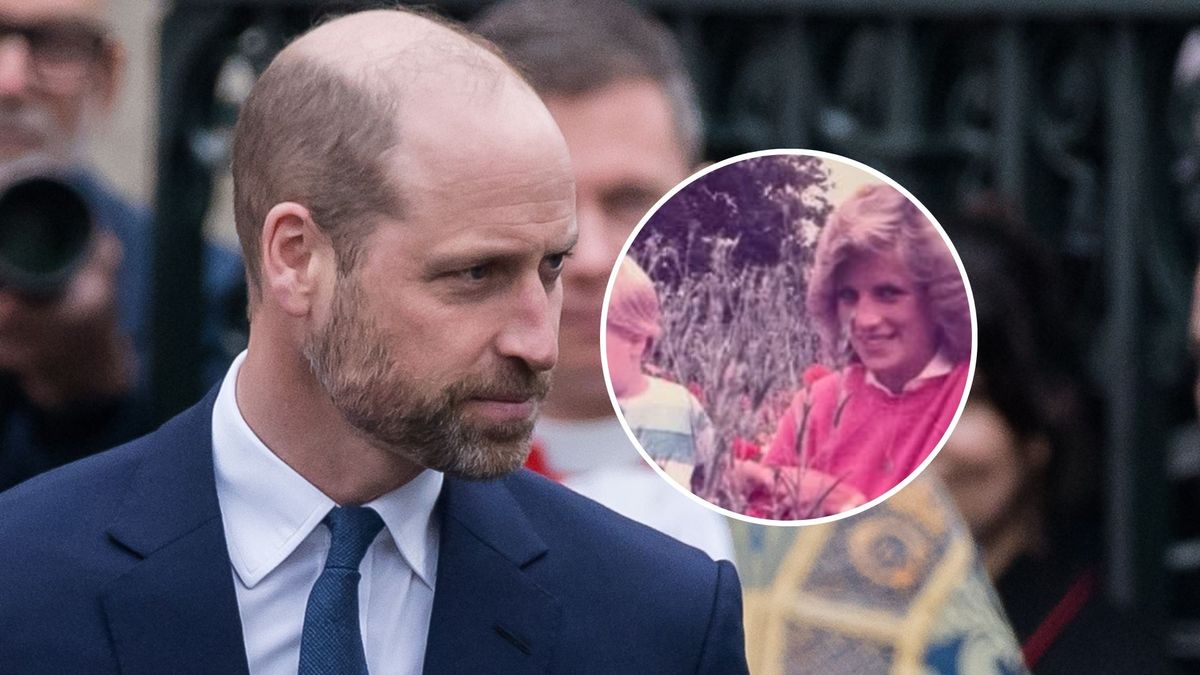 Książę William pokazał zdjęcie z matką 