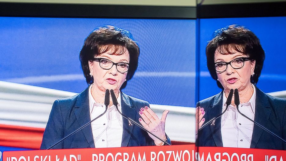Elżbieta Witek na konferencji prezentującej program Polski Ład