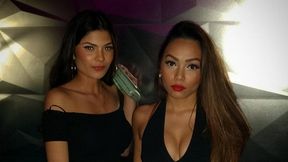 Ukochana na wakacjach w Grecji. A Sterling? Bawił się z pięknymi dziewczynami