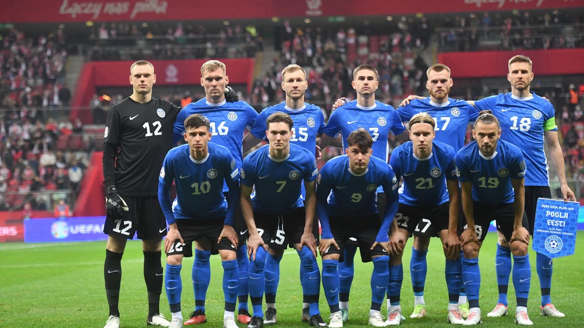 PAP / Piotr Nowak / Na zdjęciu: reprezentacja Estonii