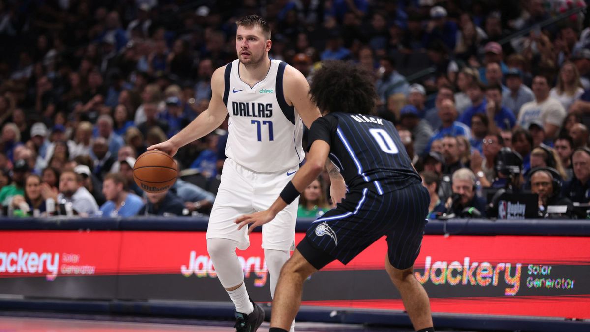 Getty Images / Sam Hodde / Na zdjęciu: Luka Doncić w meczu z Orlando Magic