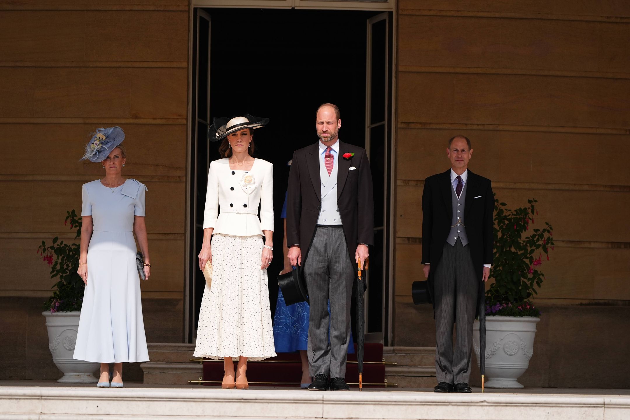 Księżna Kate i książę William oraz książę i księżna Edynburga
