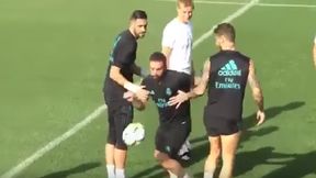 Nerwowo na treningu Realu Madryt. Sergio Ramos musiał uspokajać Daniego Carvajala (wideo)
