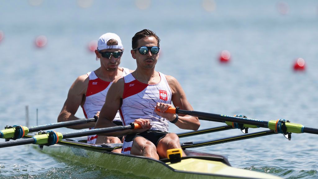 Getty Images / Naomi Baker / Jerzy Kowalski i Artur Mikołajczewski podczas startu w Tokio