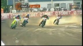 Pojedynek Golloba z Sajfutdinowem (Grand Prix Łotwy 2009)