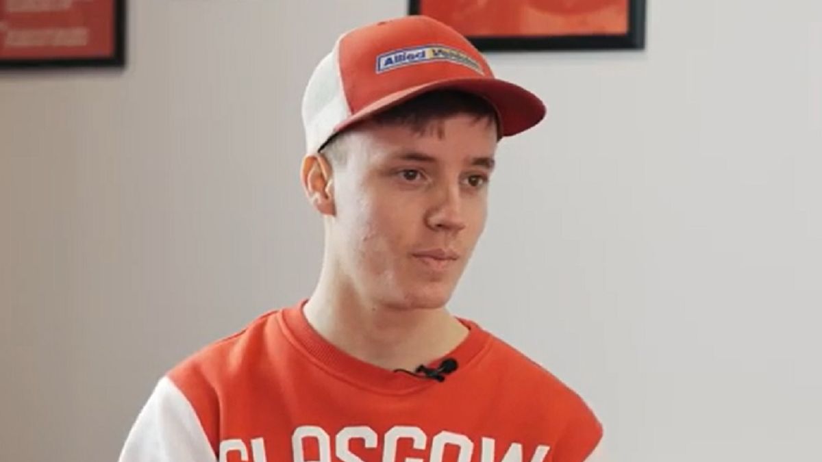 YouTube / Glasgow Tigers / Na zdjęciu: Connor Bailey