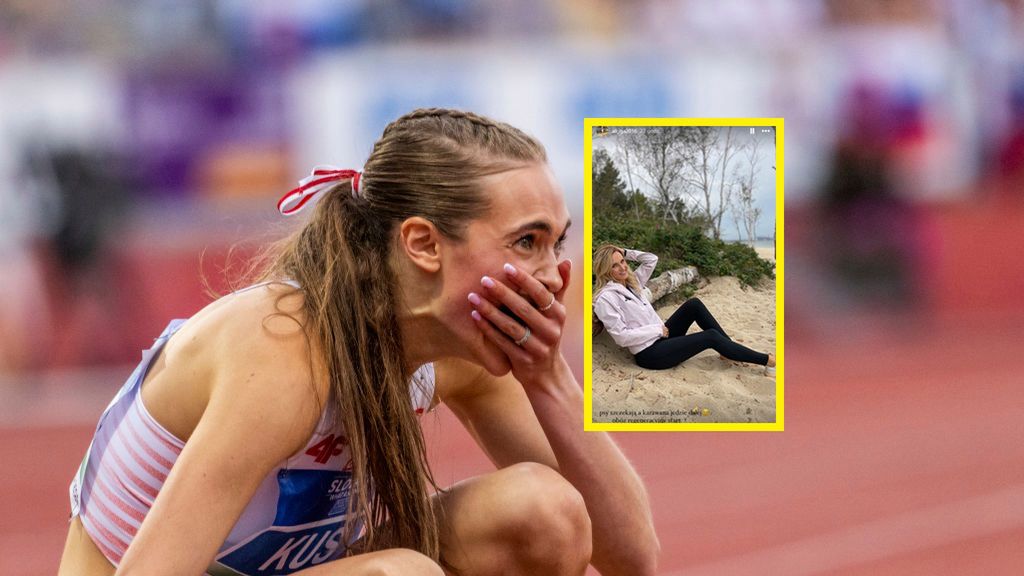 Getty Images / Jurij Kodrun / Na zdjęciu: Anastazja Kuś, w ramce wpis jej matki Alicji