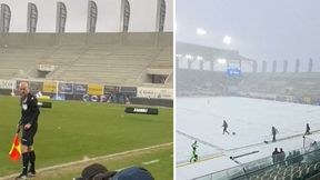 Nawałnica w Radomiu. Mecz Ekstraklasy przerwany