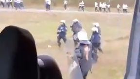 Zdarzenie na S8. Policja opublikowała nagranie