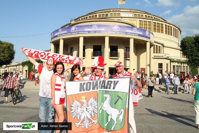 Hala Stulecia była już areną siatkarskich zmagań, między innymi podczas Ligi Światowej.