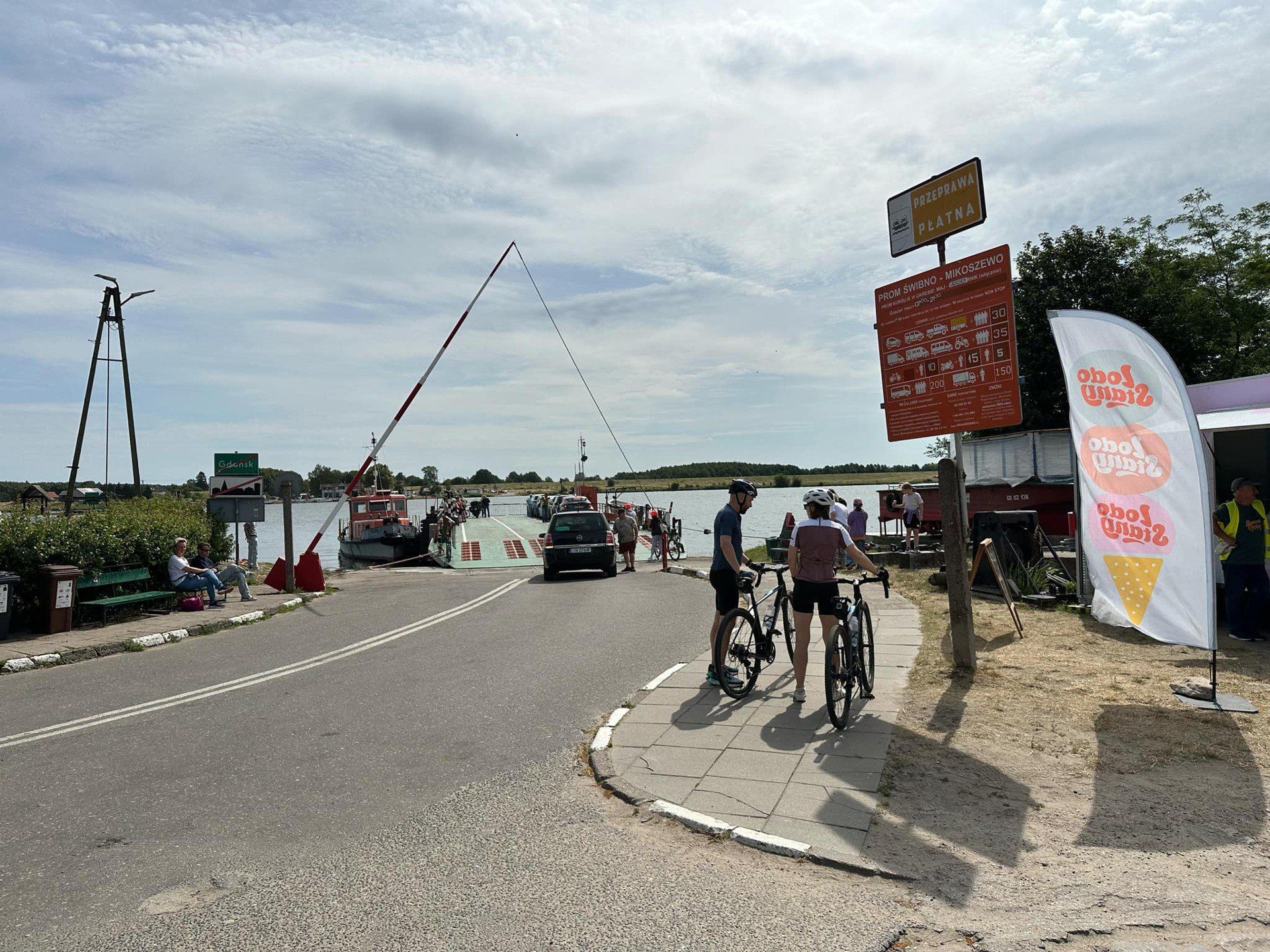Rowerem przez Wyspę Sobieszewską