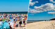 Te plaże dzieli krótki spacer. Na jednej tłum, na drugiej pustki