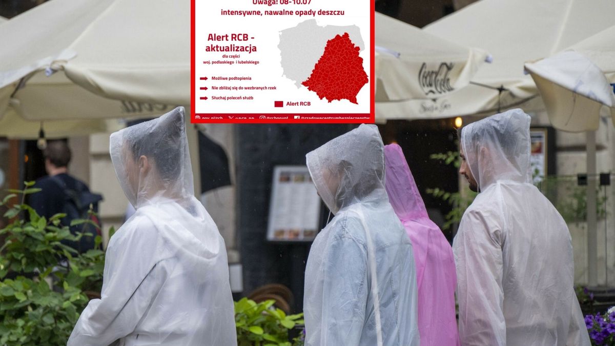 Alert RCB. Kolejne województwa zagrożone