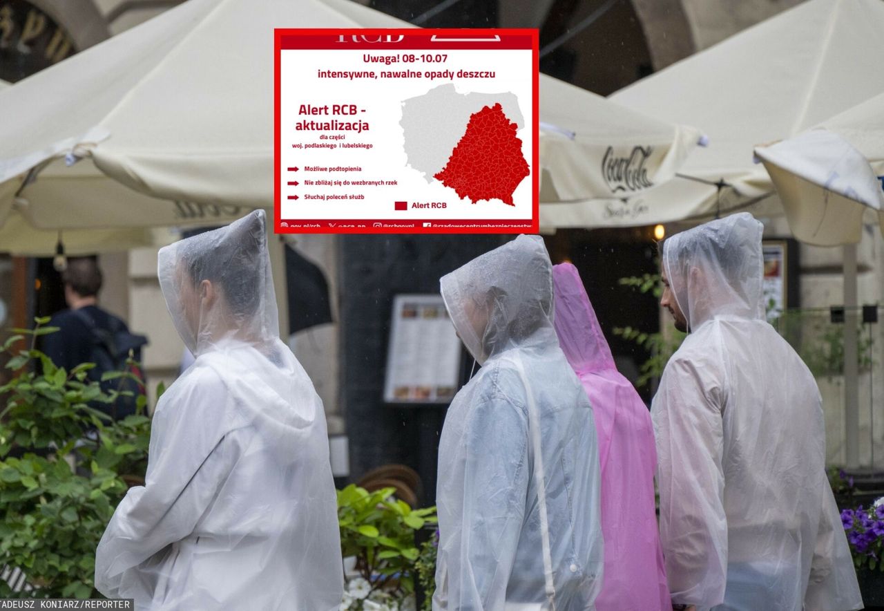 Alert RCB. Kolejne województwa zagrożone