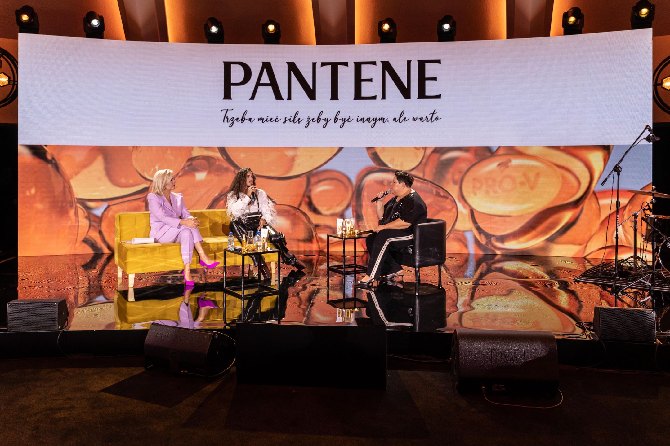 Michał został też pierwszym męskim ambasadorem marki Pantene w Polsce. 