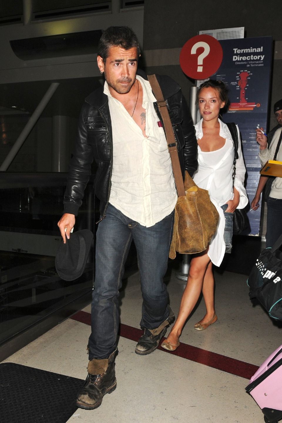 Alicja Bachleda-Curuś i Colin Farrell 