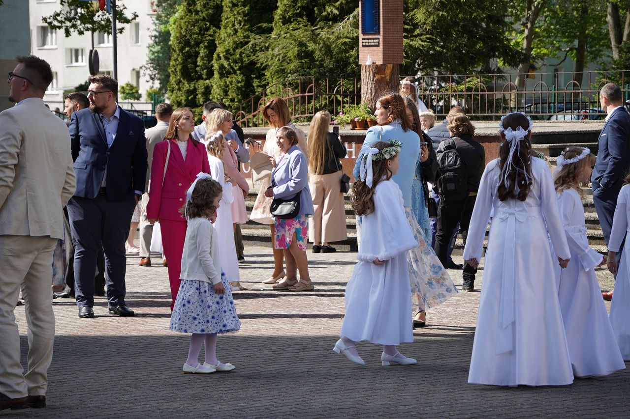 Pierwsza Komunia Święta w Parafii  pw. Świętej Rodziny w Pile