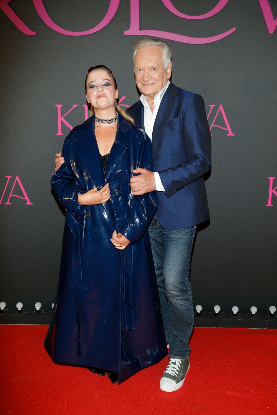 Andrzej Seweryn, Julia Chętnicka - premiera serialu Królowa