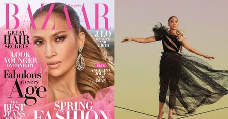 Jennifer Lopez chodzi po linie w nowej sesji