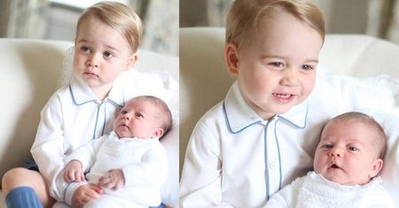 Księżna Kate pokazała PIERWSZE ZDJĘCIA księcia Jerzego i księżniczki Charlotte!