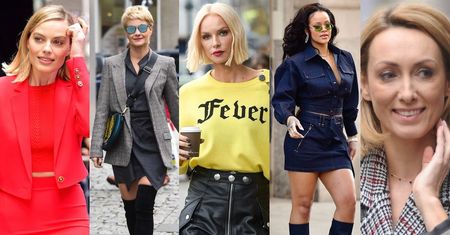 Najciekawsze uliczne stylizacje tygodnia: Mielcarz, Rihanna, Robbie...