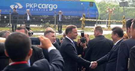 Pociąg towarowy "China Railway Express" przyjechał do Warszawy