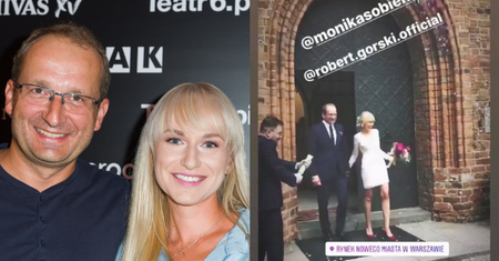 Robert Górski i Monika Sobień wzięli ślub! Kabareciarz spełni swoją obietnicę?
