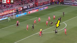 Huknął z powietrza bez zawahania. Co za gol w Bundeslidze [WIDEO]
