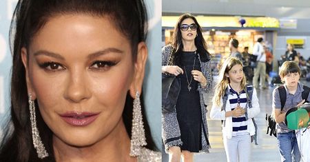 Catherine Zeta-Jones jest miła dla fanów, ale dla rodziny już niekoniecznie. "Warczysz na ludzi, z którymi mieszkasz!"