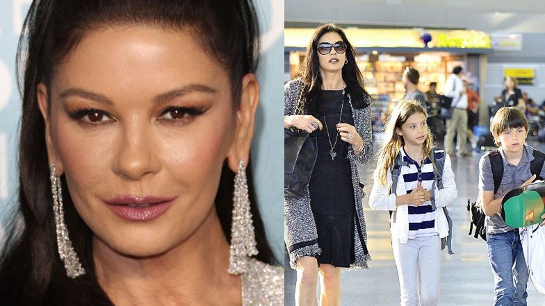 Catherine Zeta-Jones jest miła dla fanów, ale dla rodziny już niekoniecznie. "Warczysz na ludzi, z którymi mieszkasz!"