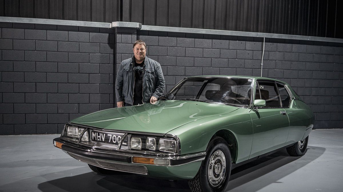 Mike Brewer i jego Citroen SM