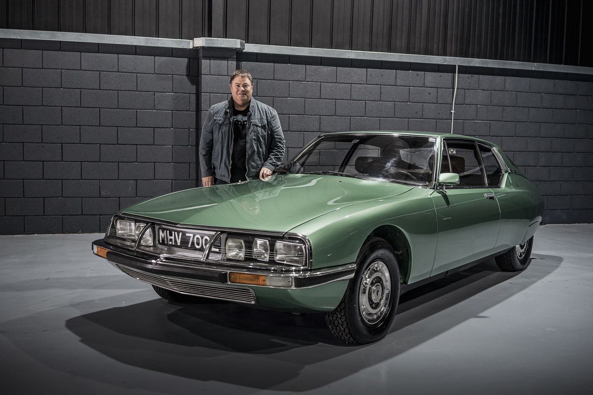 Mike Brewer i jego Citroen SM