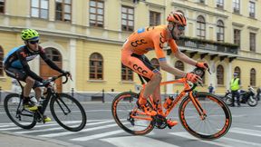 Groźny wypadek Piotra Brożyny. Kolarz z licznymi obrażeniami