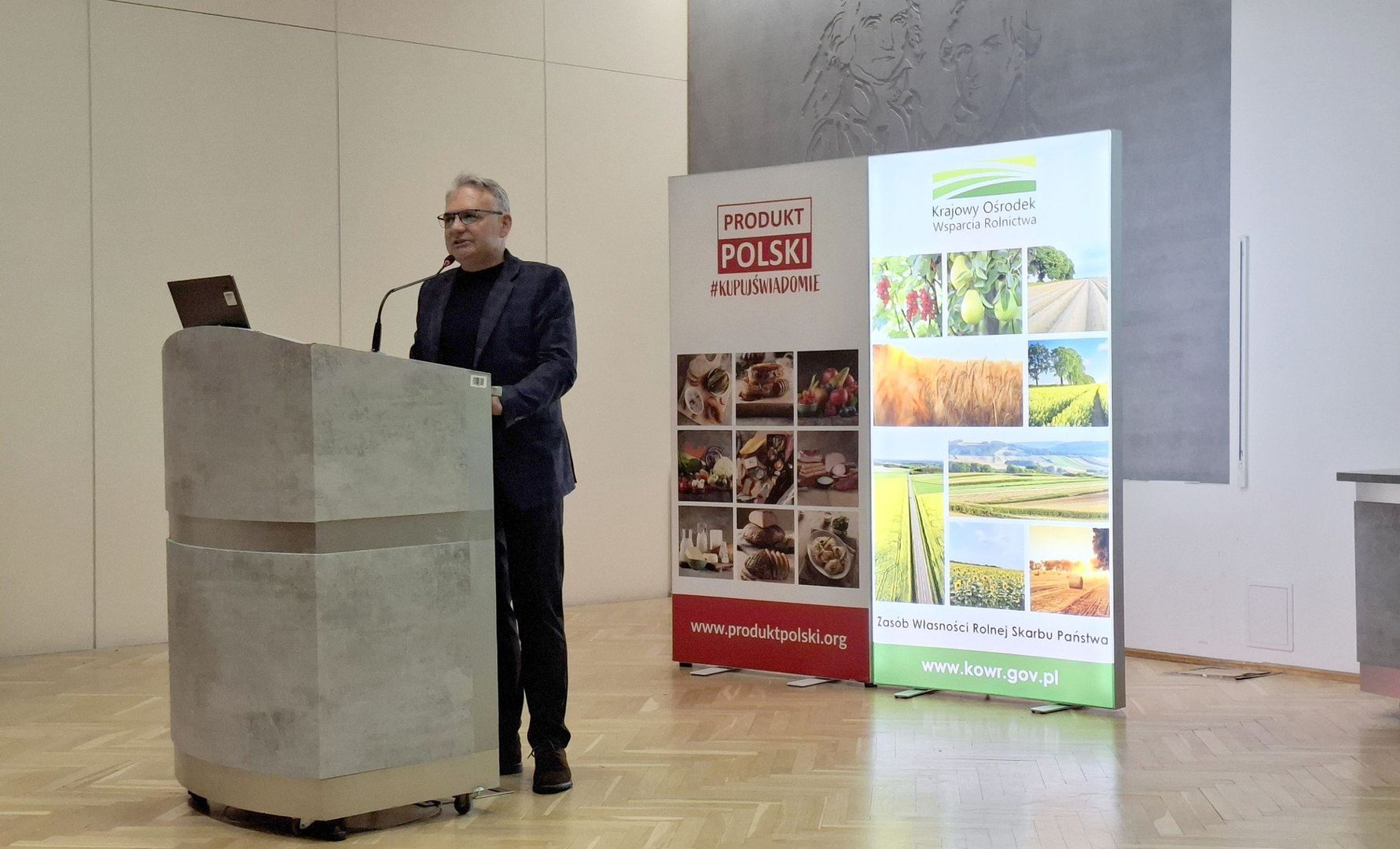 Rafał Zglinicki, prezes Biogazowni Rypin Sp. z o. o. mówił o korzyściach i trudnościach związanych z funkcjonowaniem biogazowni