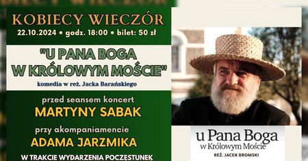 Wyjątkowe spotkanie dla Pań. Kobiecy Wieczór w Kinie Bajka z filmem i koncertem