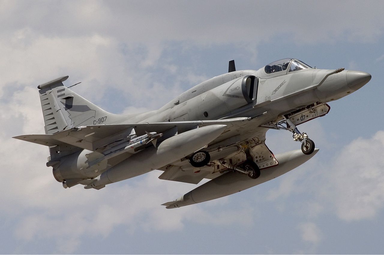 W sierpniu 2020 r. Argentyna utraciła jednego ze swoich A-4AR Fightinghawków z 5. Dywizjonu Myśliwskiego (Grupo 5 de Caza) z Villa Reynolds. Do katastrofy doszło w opodal Villa Valeria w prowincji Córdoba w centralnej części kraju