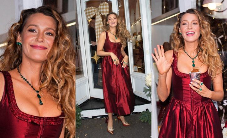 Blake Livey promuję autorską markę kosmetyków do włosów