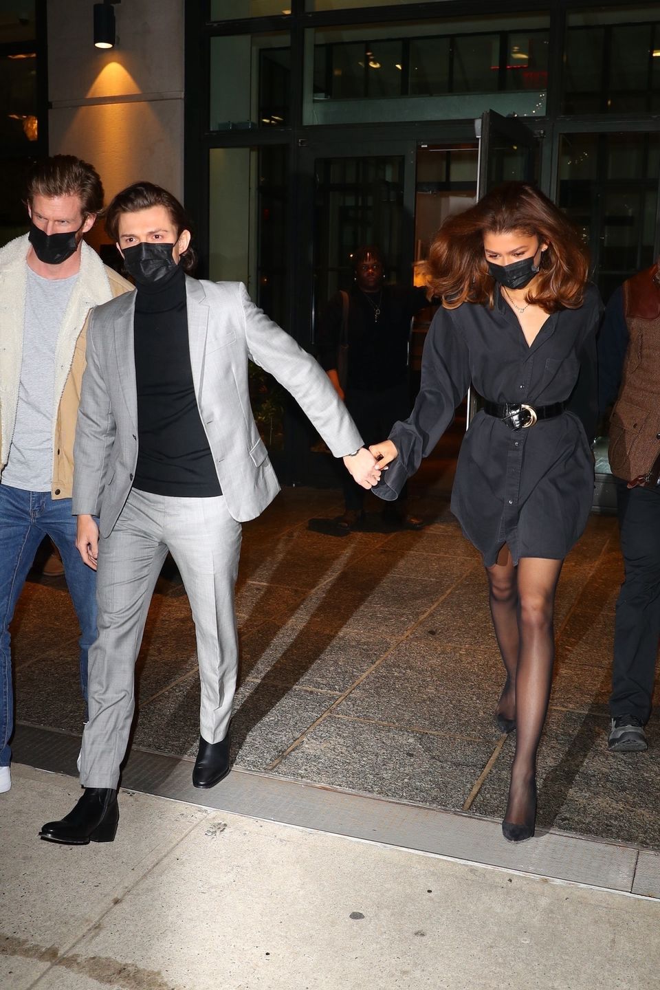 Tom Holland i Zendaya zmierzają na premierę filmu